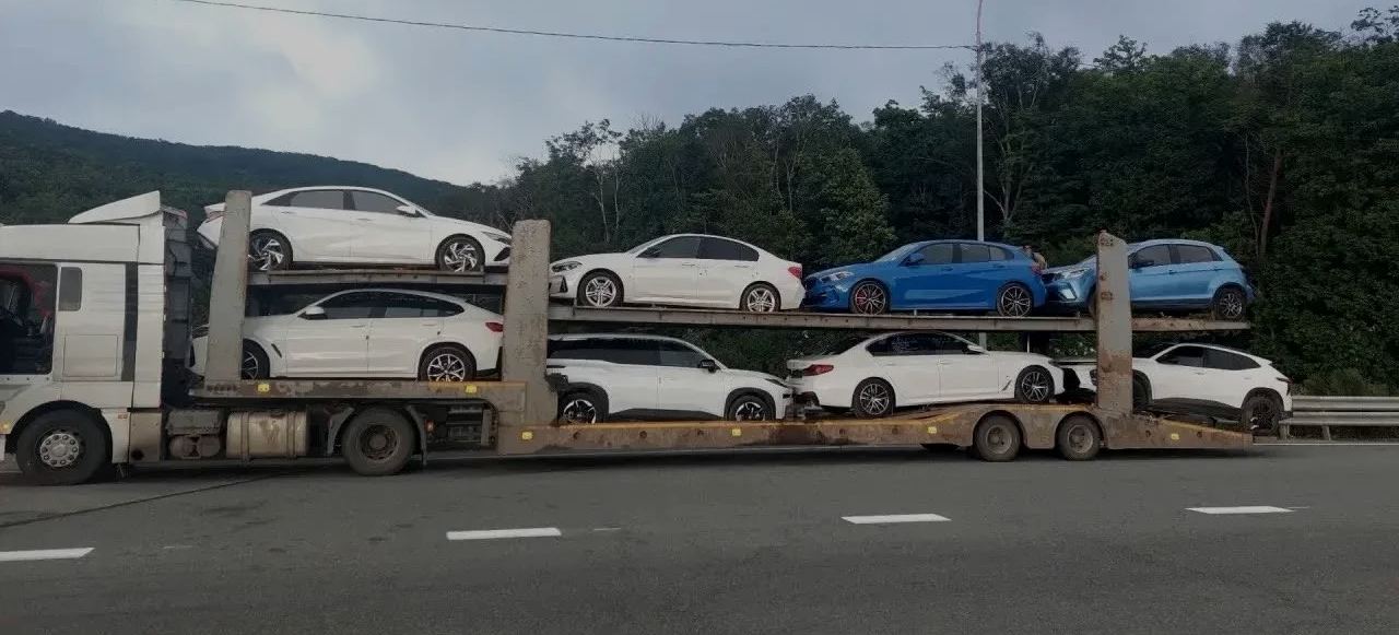 Доставка автомобилей автовозом