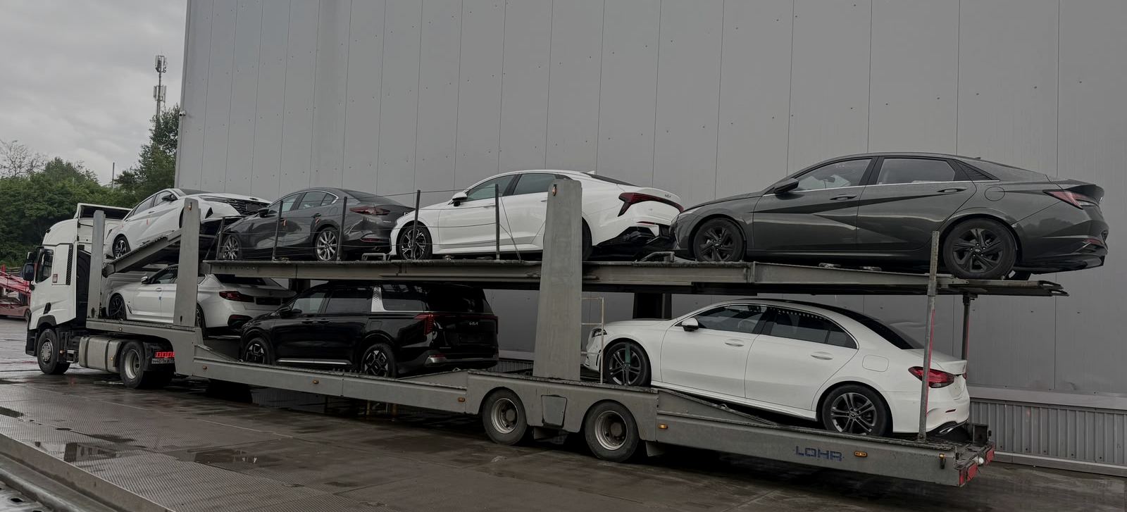 Автовоз InCars с автомобилями
