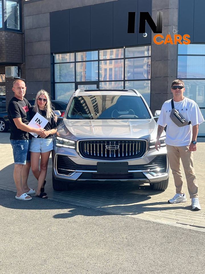 Выдача автомобиля клиенту InCars
